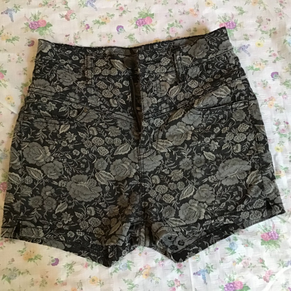 BDG high waisted urban outfitters  floral shorts
